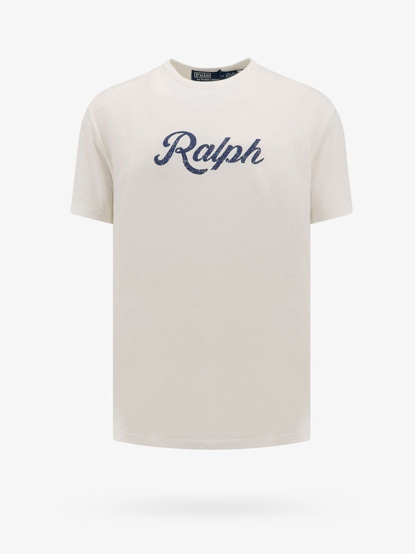 T-shirt Polo by Ralph Lauren T-SHIRT Vit | 710936401002