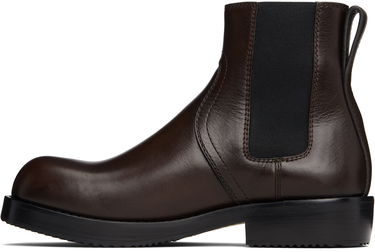 Sneakers och skor Dries Van Noten Dries Van Noten Leather Chelsea Boots Brun | 252-021703-105, 2