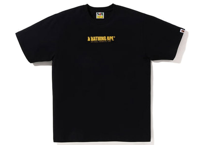 T-shirt BAPE BAPE Japan Exclusive Japan Souvenir #3 Tee Black Svart | 1I72-110-036