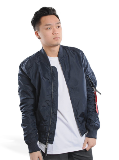 Bomberjacka Alpha Industries MA - 1 TT Mörkblå | 191103 07