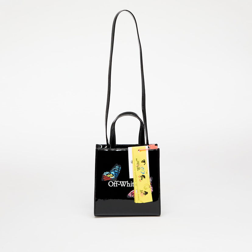 Tygpåse Off-White Off-White Kids Arrow Butterfly Mini Bag Svart | OGNA002S25FAB0021001