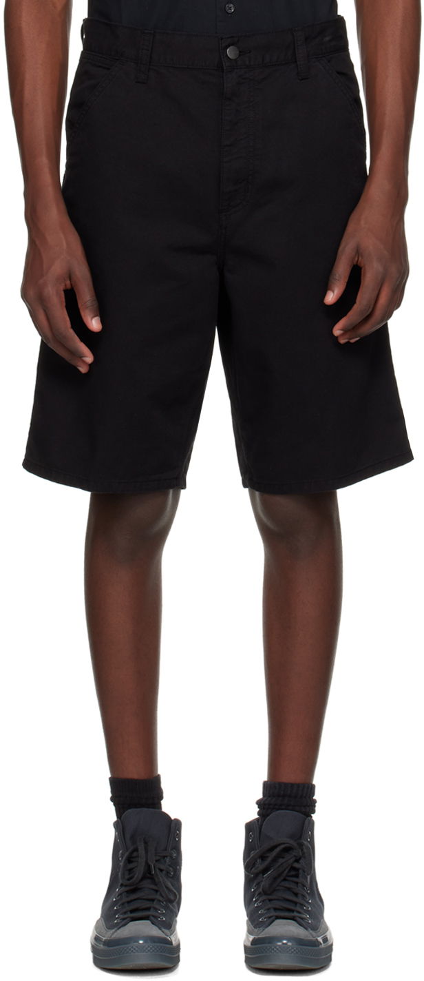 Shorts Carhartt WIP Single Knee Cotton Shorts Svart | I031504