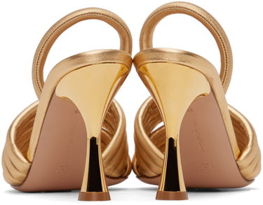 Sneakers och skor Gianvito Rossi Ottavia Heeled Sandals Metallisk | G32458.95LAC.NPS, 1