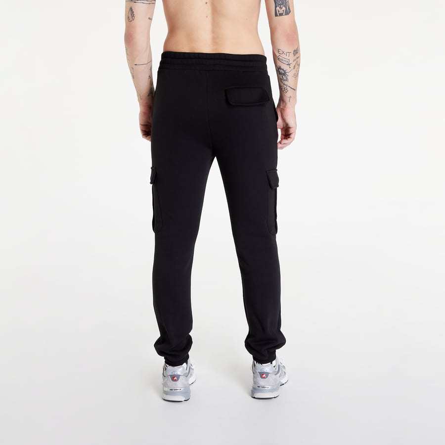 Träningsbyxor Urban Classics Cargo Sweatpants Svart | TB4478 černé, 1