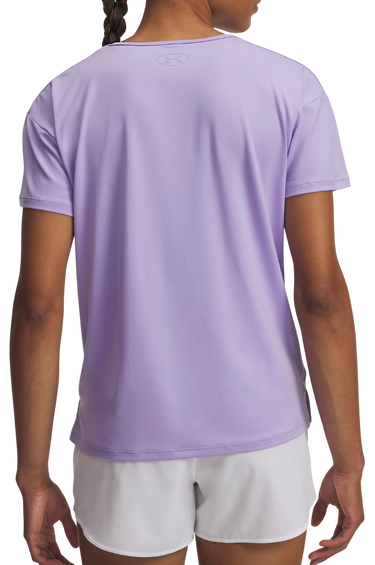 Crop top Under Armour Vanish Energy Short Sleeve Cropped Wrap T-Shirt Purpur | 1379141-538, 1