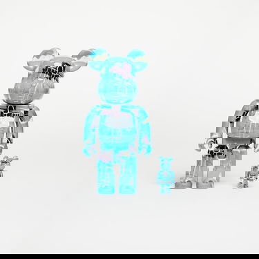 Samlarobjekt Medicom Toy BE@RBRICK Jean Michel Basquiat 9 100% & 400% Set Blå | MT_0037, 0