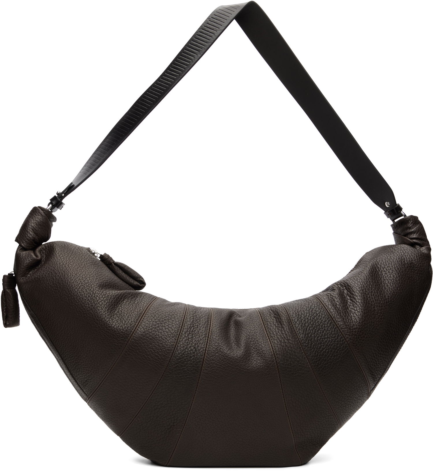 Axelväska LEMAIRE Rail Belt Large Croissant Bag Brun | BG0172 LL0137, 0