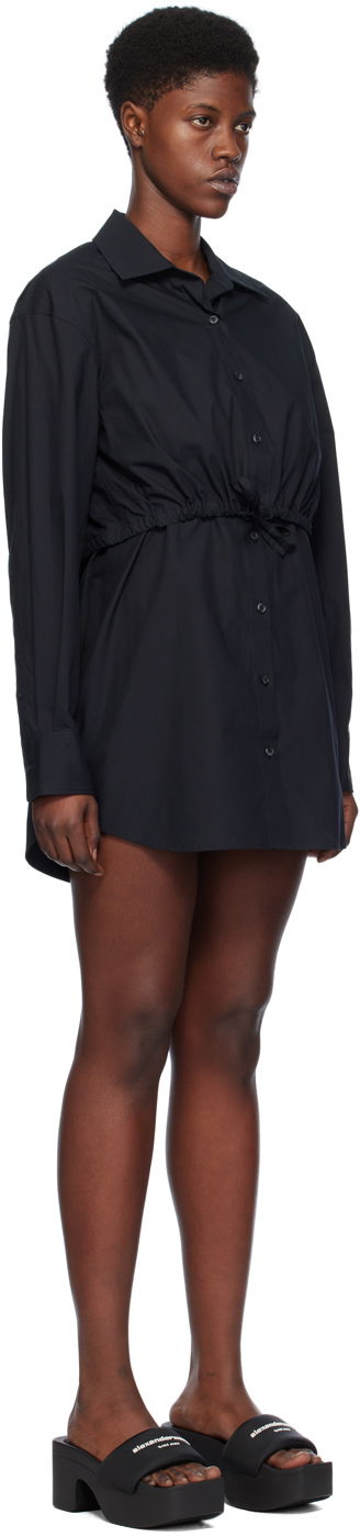 Klä Alexander Wang Layered Shirt Dress Svart | 4WC1246245, 1