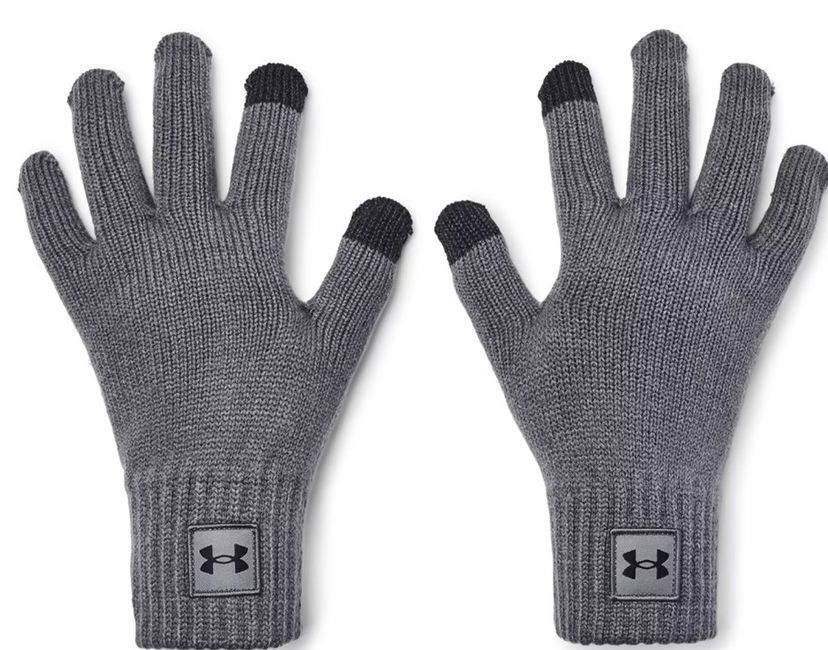 Handskar Under Armour Halftime Knit Gloves Grå | 1373157-013