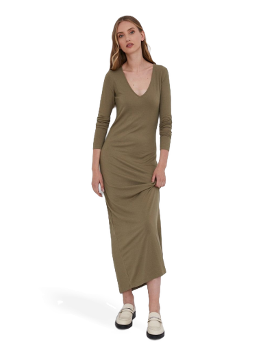 Klä Samsoe Samsoe Patty Long Dress Beige | F21300116
