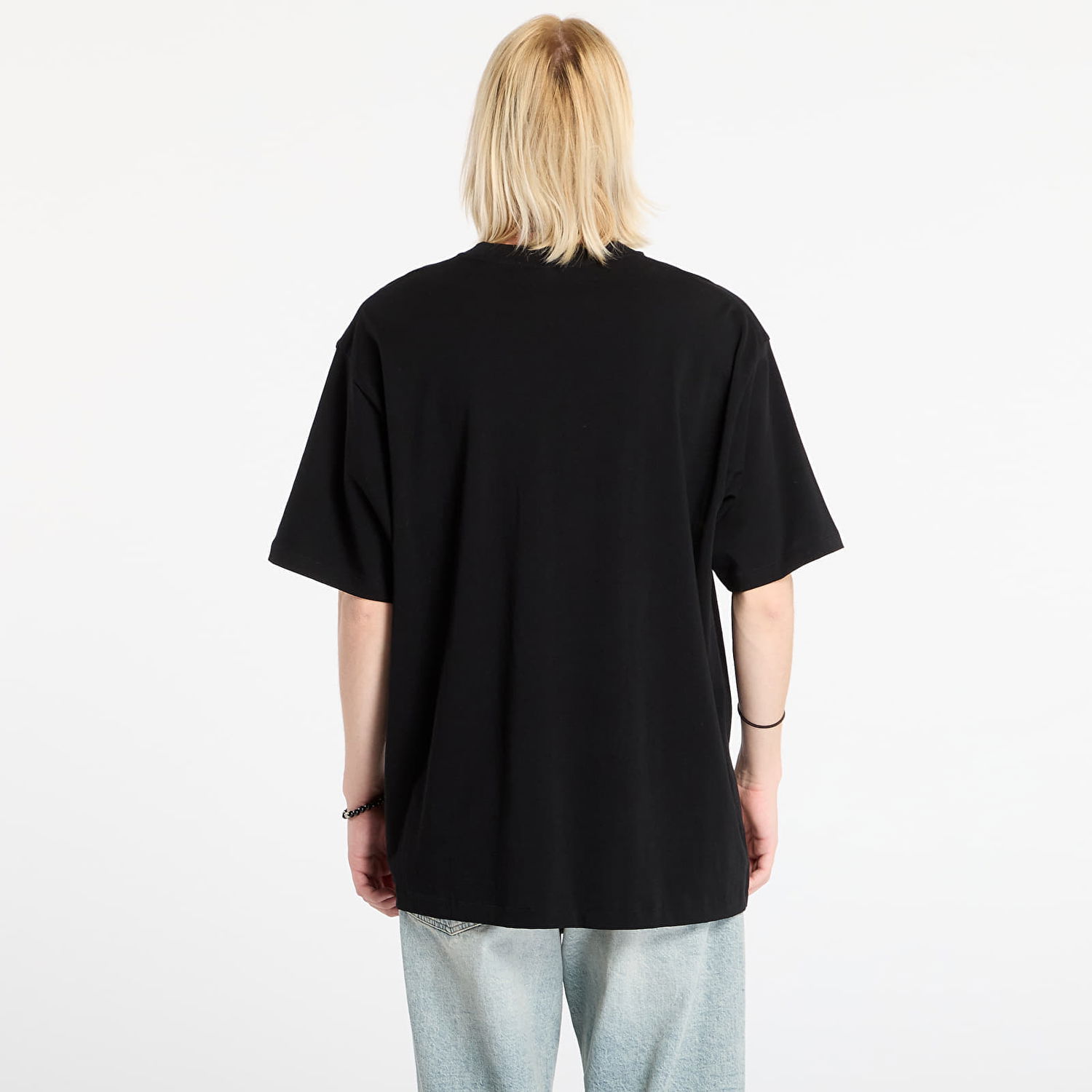 T-shirt BAPE Wild Leopard Pattern Bape Sta Logo Relaxed Fit T-shirt Svart | 001TEL801305MBLK, 1