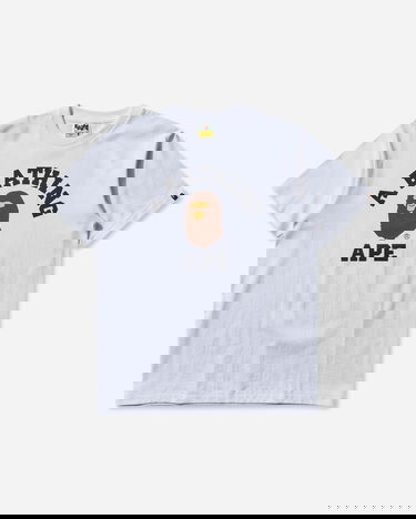 T-shirt BAPE College T-Shirt Vit | 1L80110001 WHITE, 1