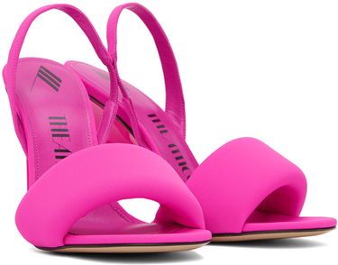 Skovård The Attico Attico Rem Heeled Slingback Sandals Rosa | 236WS522 E075, 3