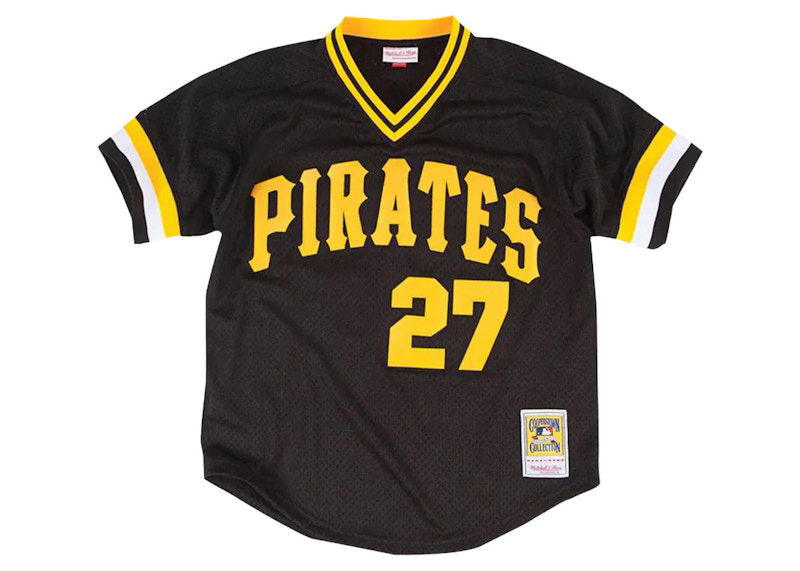 Jersey Mitchell & Ness Mitchell & Ness Pittsburgh Pirates Kent Tekulve 1982 Authentic Mesh BP Jersey Svart | 9N3B7MBP0-PITKT-Y82