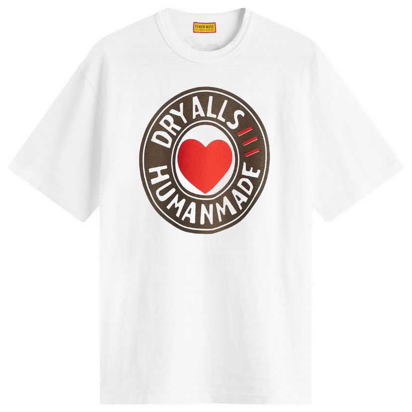 T-shirt Human Made Human Made Circle Graphic T-Shirt, Size Large Vit | HM29TE003-WHT