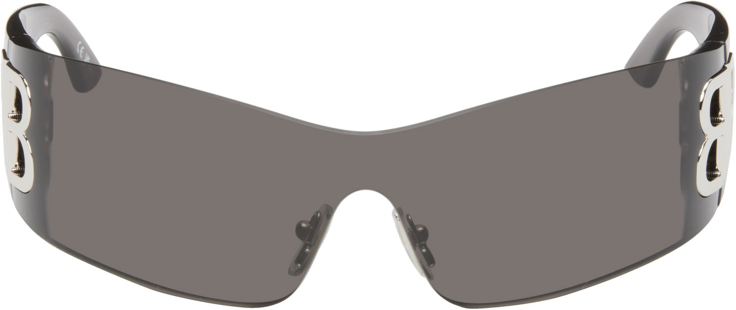 Solglasögon Balenciaga Bossy Mask Sunglasses Svart | BB0359S-001, 0