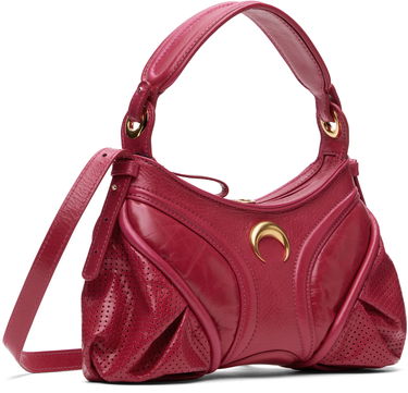 Handväska Marine Serre Marine Serre Futura Mini Leather Bag Rosa | WBA006A RLEA0023, 1