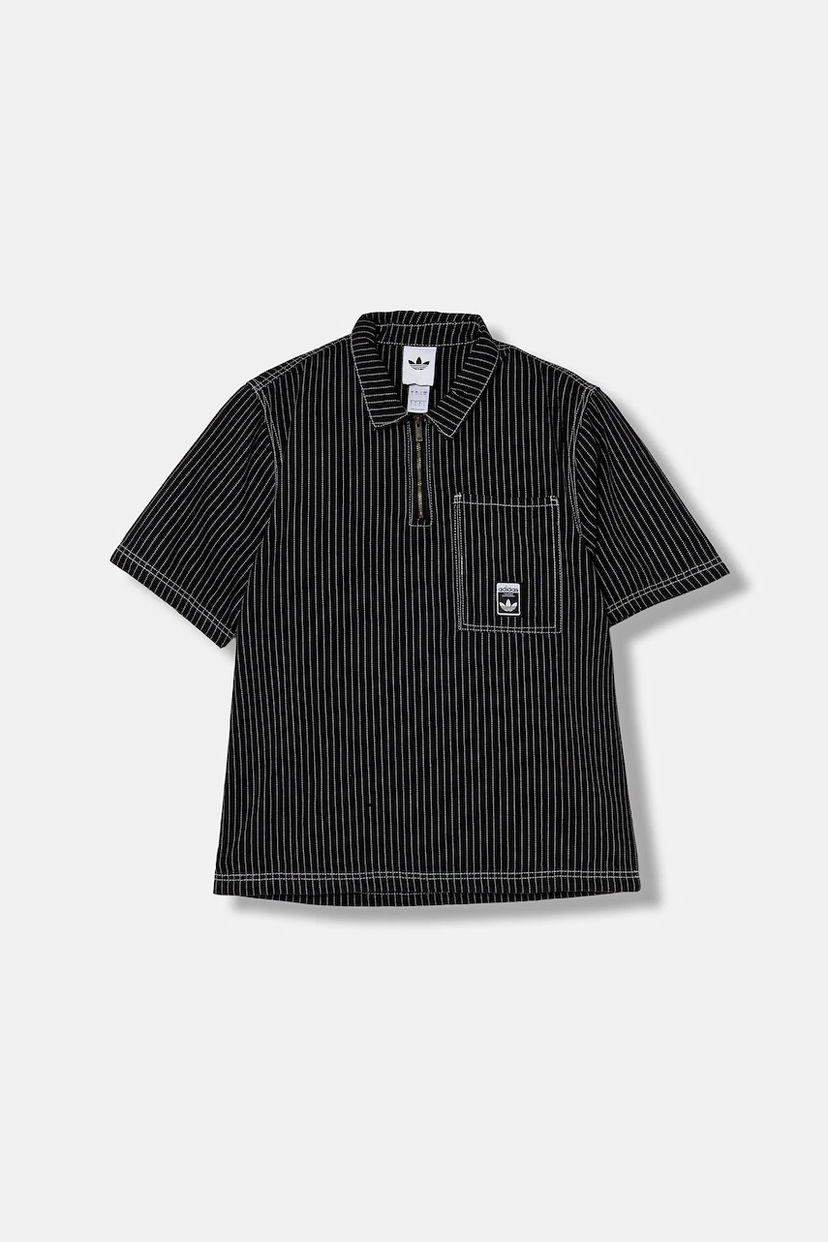 Polotröja adidas Originals adidas Originals Graphic Lo Sh Polo Shirt Svart | JW0171