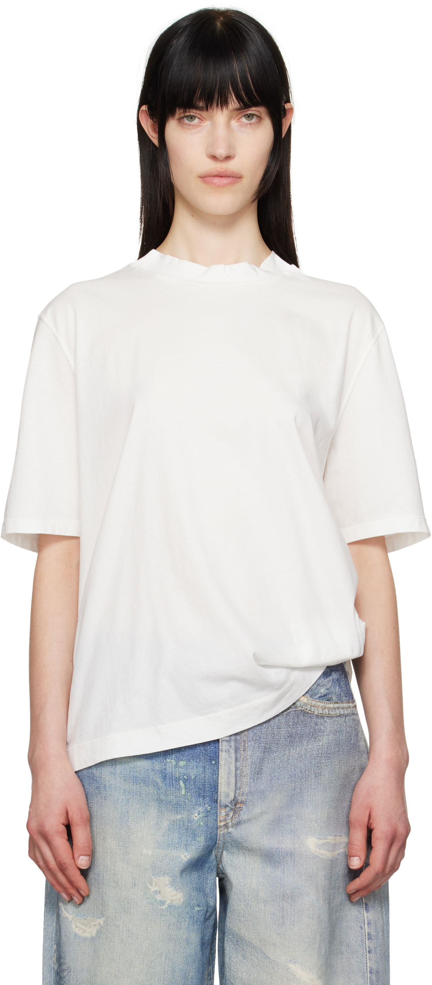 T-shirt OUR LEGACY Our Legacy Big T-Shirt Vit | W2256BW, 0