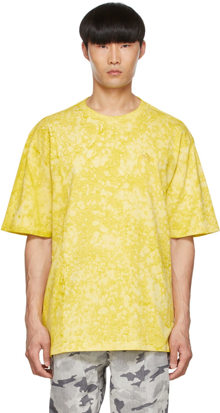 T-shirt Feng Chen Wang Feng Chen Wang Cotton T-Shirt Gul | FMS13TS07Y, 0
