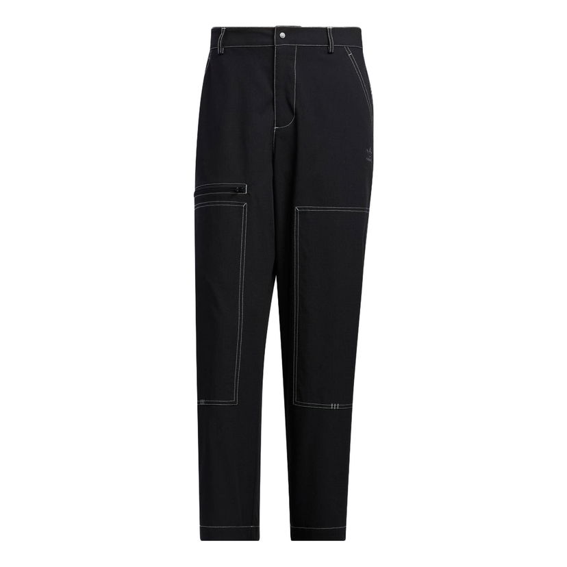Byxor adidas Originals Workwear Woven Pants Svart | HY7249