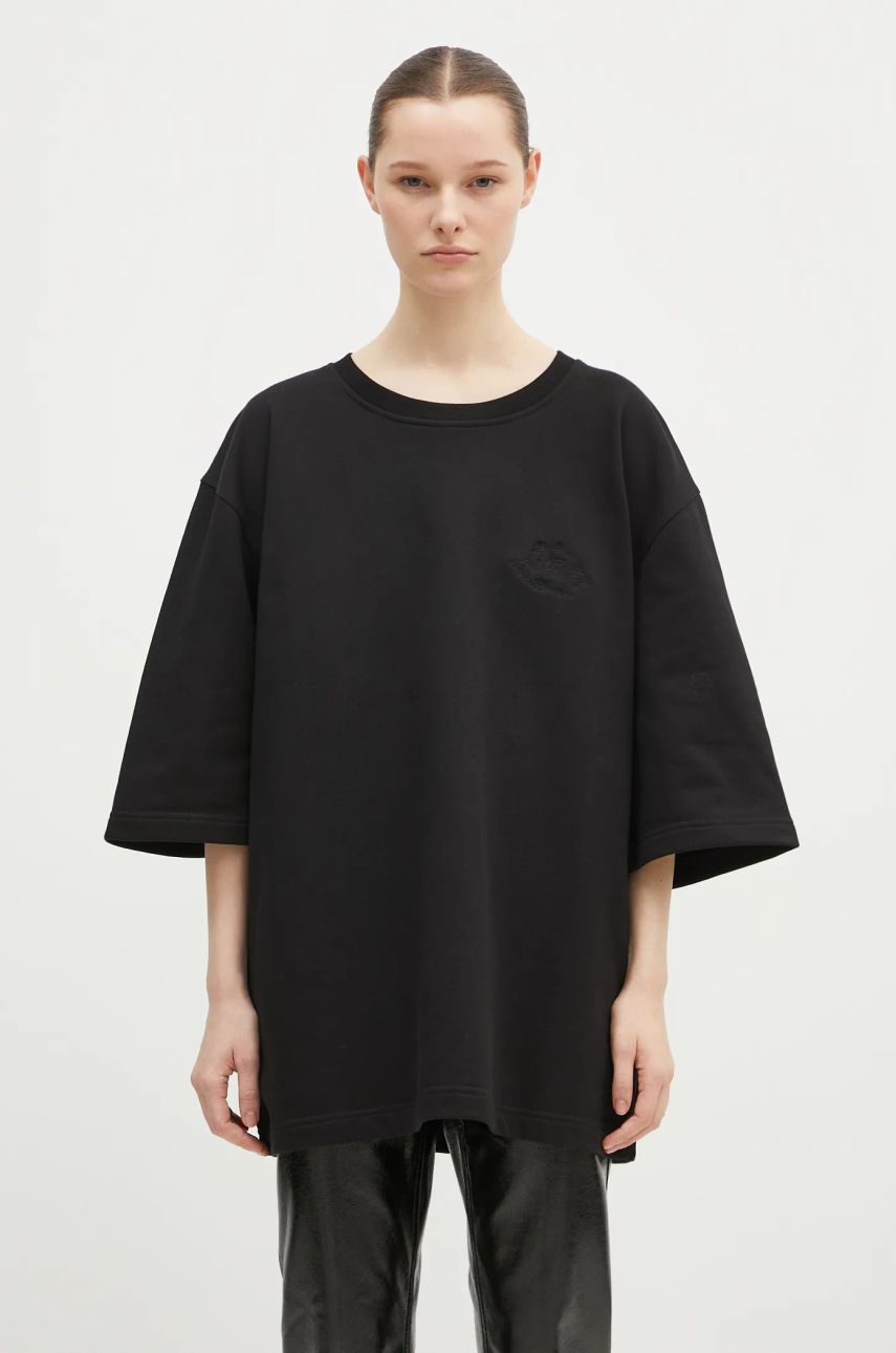 T-shirt Fiorucci Angel Black T-Shirt Svart | U01FPSCR109CJ05BK01, 0