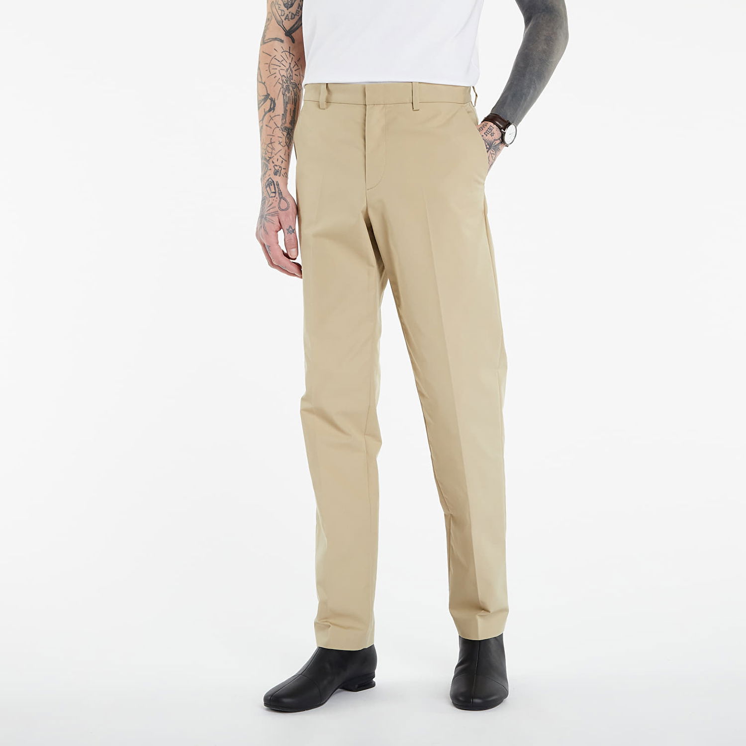 Byxor A.P.C. Barnabe Chinos Pants Beige | COEQX-H08351, 0
