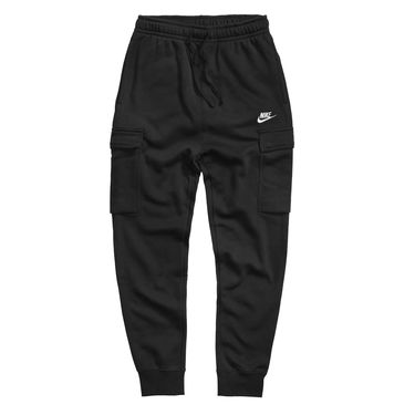 Cargo byxor Nike Club Fleece Cargo Pants Svart | 193147747249, 0