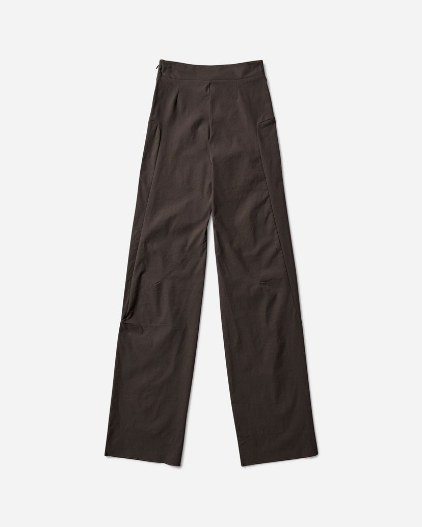 Byxor ROA Marva Compression Flared Pants Brun | RBWW048FA26 BRW0003