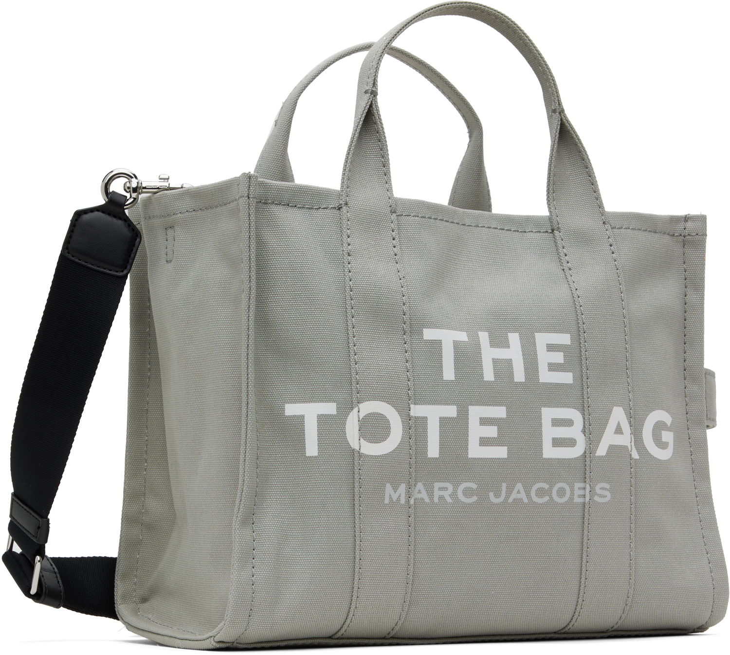 Tygpåse Marc Jacobs Marc Jacobs 'The Tote Bag' Canvas Medium Tote Grå | M0016161, 1
