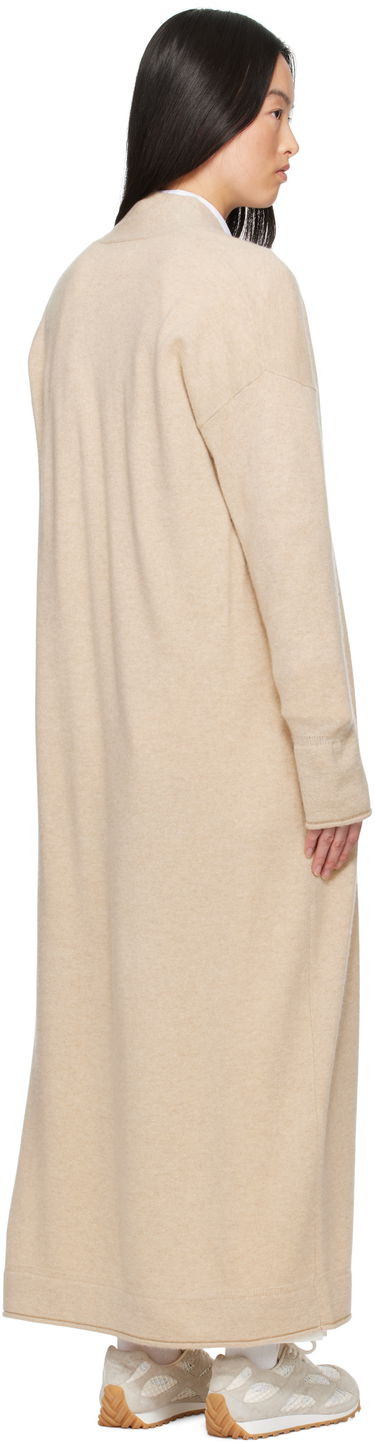 Sweater Max Mara Max Mara Asbuurg Longline Open Cardigan Beige | 2511341018600, 2