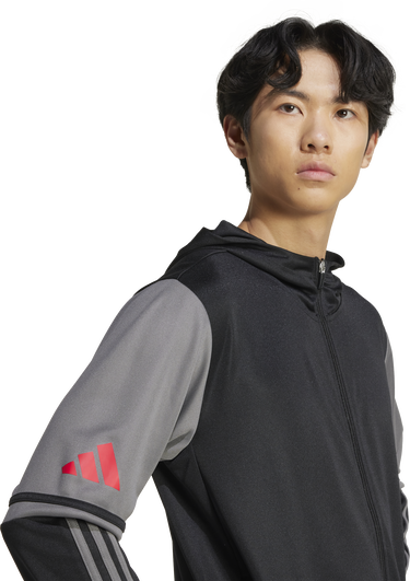 Sweatshirt adidas Performance adidas Squadra 25 Hooded Jacket Svart | jd6088, 1