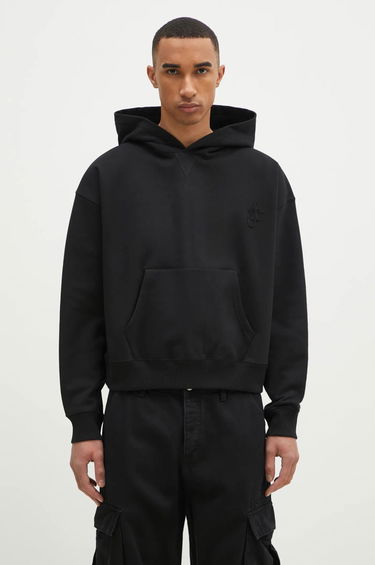 Sweatshirt JW Anderson JW Anderson Anchor Logo Hoodie Svart | JW0183.PG1631.999, 0
