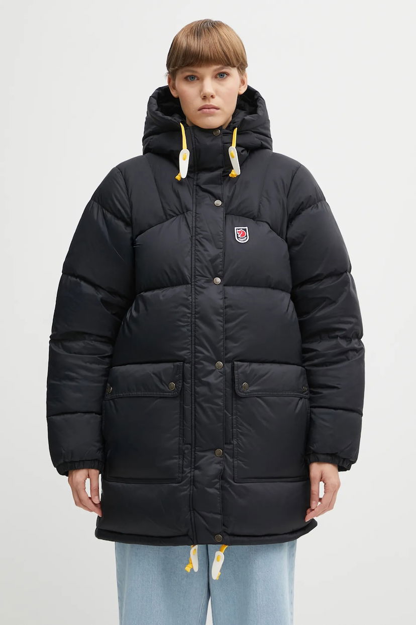 Pufferjacka FJÄLLRÄVEN Expedition Winter Puffer Jacket Svart | F89029