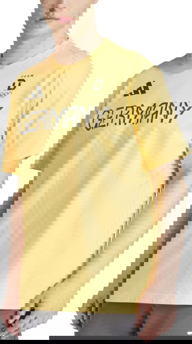 T-shirt adidas Originals Team Germany Gul | iu2724, 0