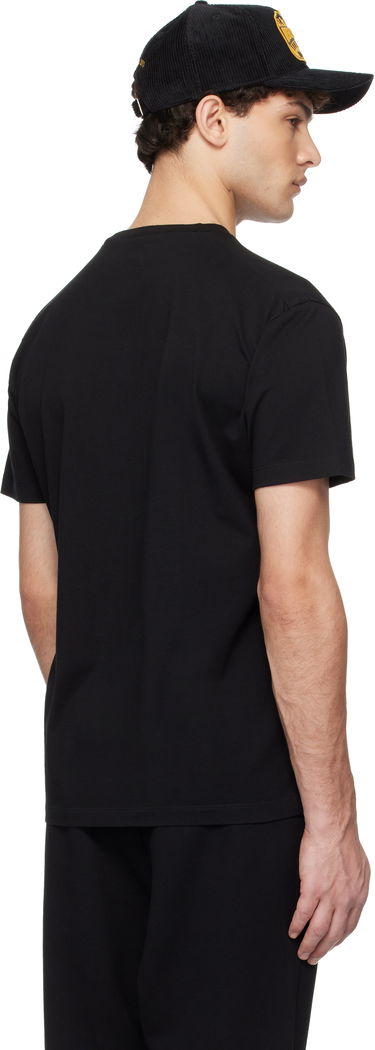 T-shirt DSQUARED2 Dsquared2 Cool Fit Velvet Logo T-Shirt Svart | S74GD1394_D20020, 2