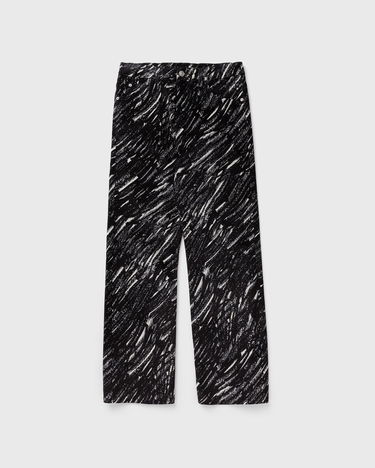 Jeans Marni Abstract Print Casual Trousers Svart | PUJU0021A0-CRN99, 0