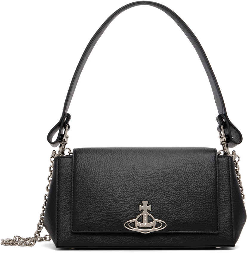 Axelväska Vivienne Westwood Vivienne Westwood Hazel Medium Shoulder Bag Svart | 46020001W-S000D-