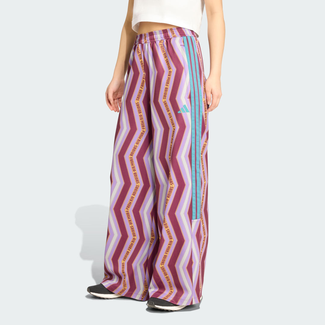Byxor adidas Performance adidas x FARM Tiro Wide Leg Pants Purpur | JL8616, 0