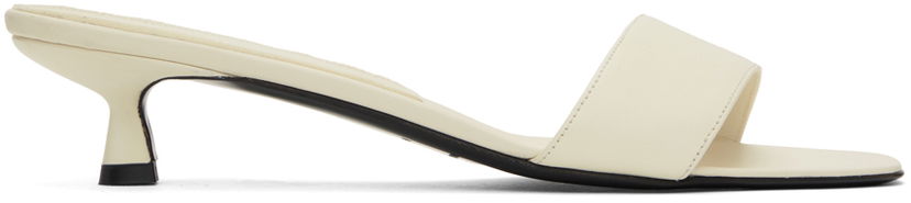 Tillbehör Loulou de Saison Loulou de Saison Atrium Heeled Sandals Vit | ATRIUM