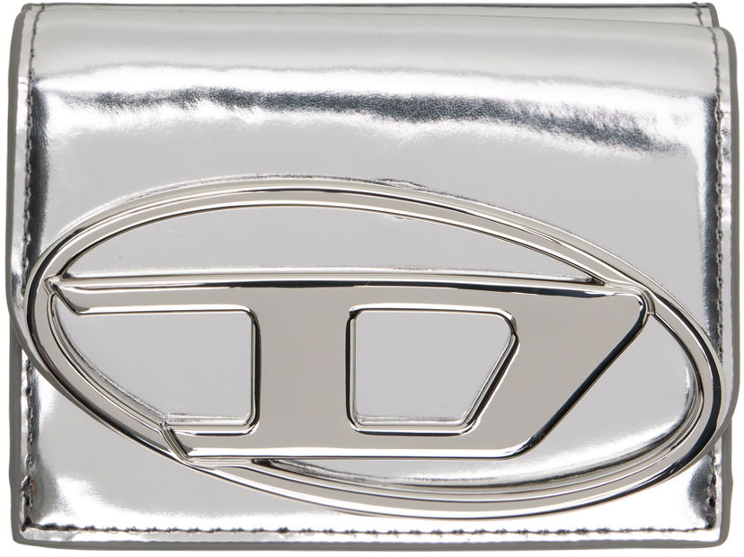 Plånbok Diesel Metallic Trifold Coin Wallet Metallisk | X09887 PS202
