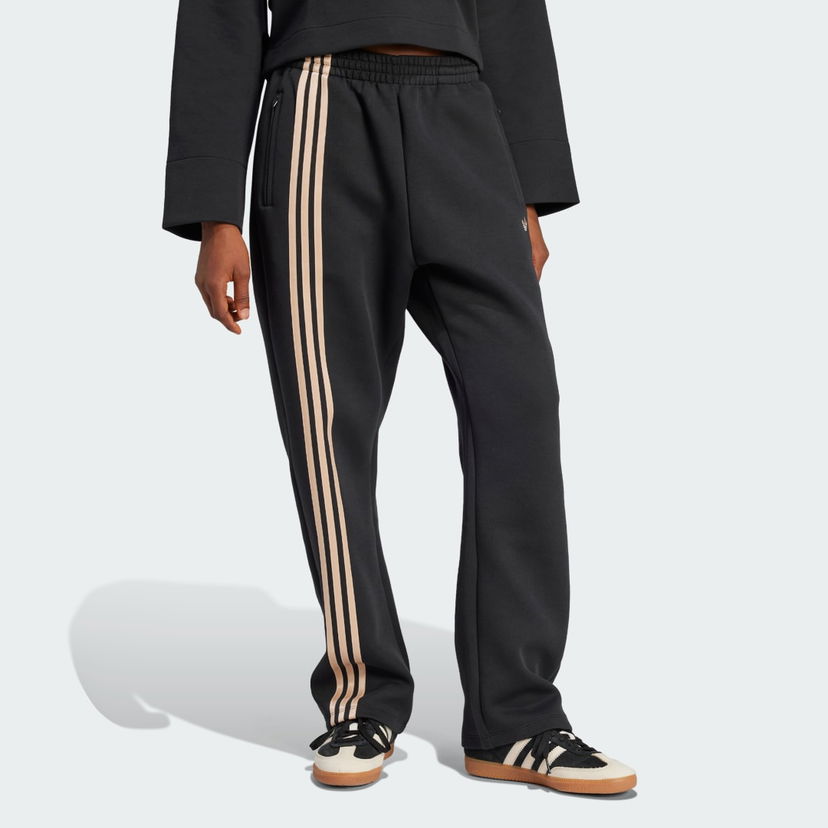 Träningsbyxor adidas Performance Oversized 3-Stripes Sweatpants Svart | JJ0941