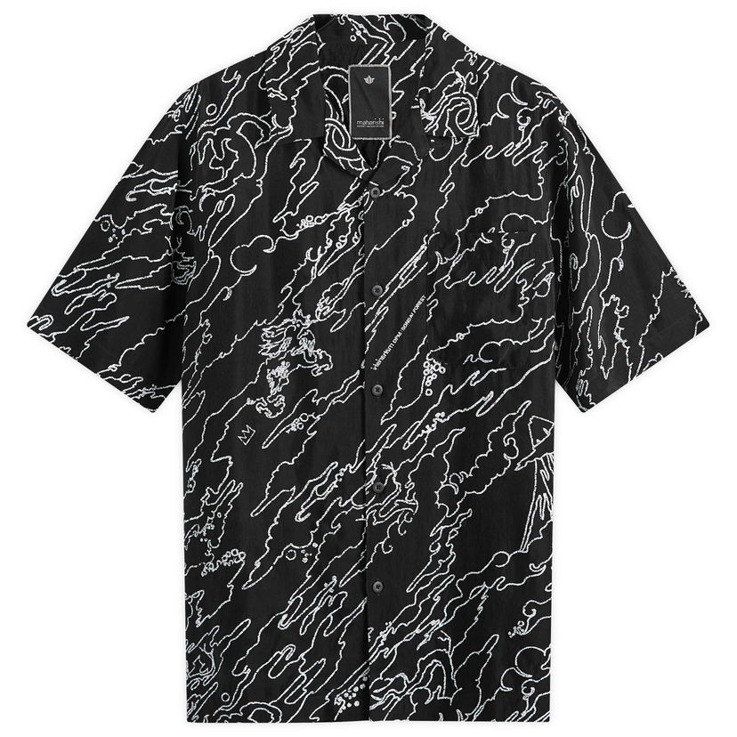 Skjorta Maharishi Maha Basquiat Svart | 1312-BLK
