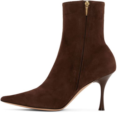 Sneakers och skor Gianvito Rossi Suede Pointed Toe Boots Brun | G73173.85LAC.CSF, 2