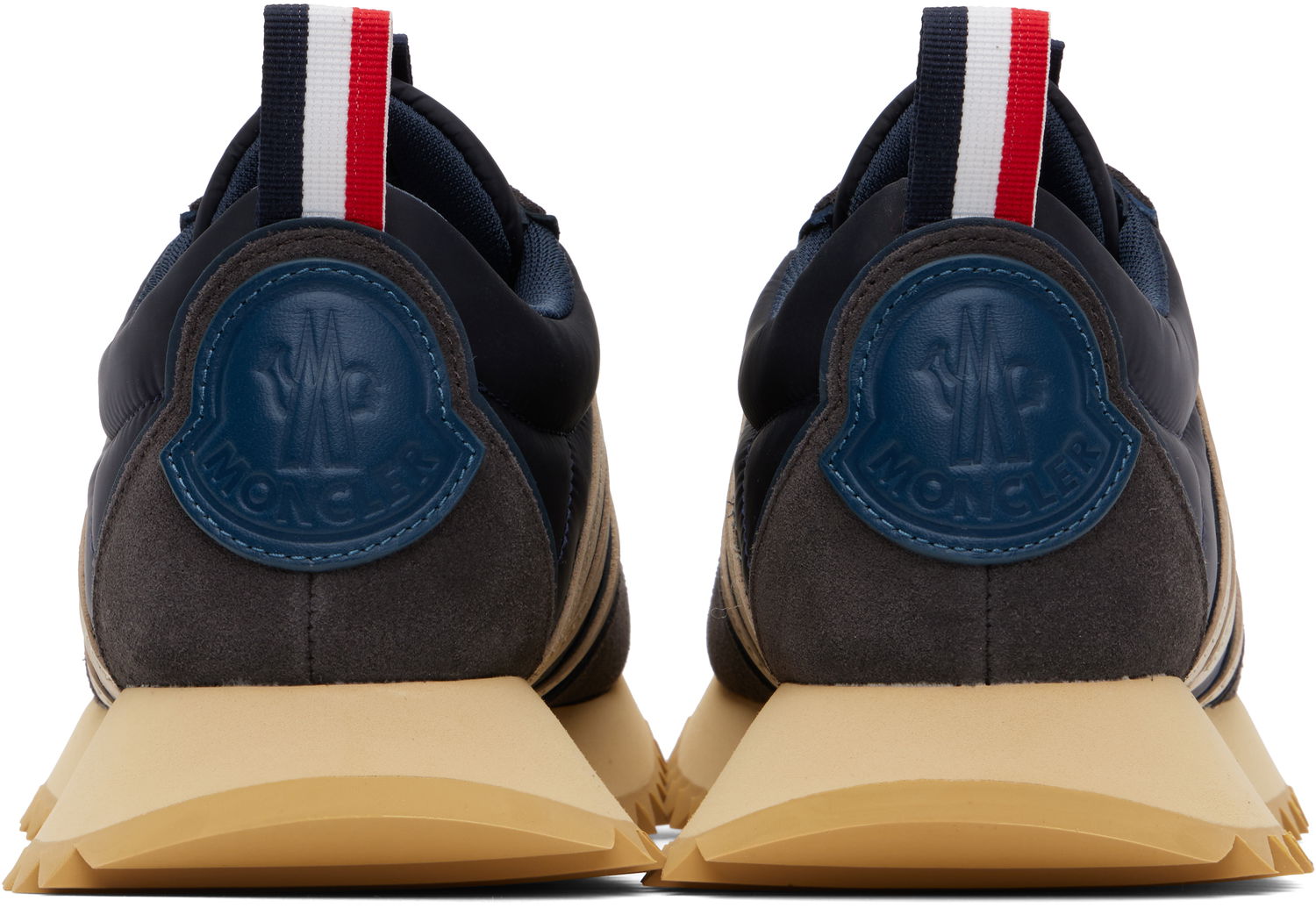 Kläder Moncler Moncler Pacey Suede Mörkblå | K109A4M00210M4156, 1