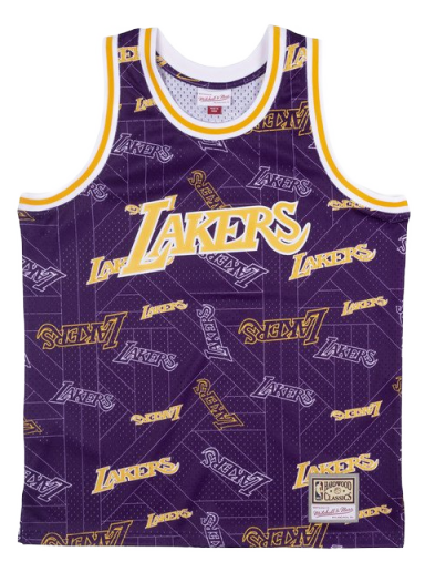 Jersey Mitchell & Ness LA Lakers Swingman Jersey Purpur | MSPOBW19081-LALPTPR