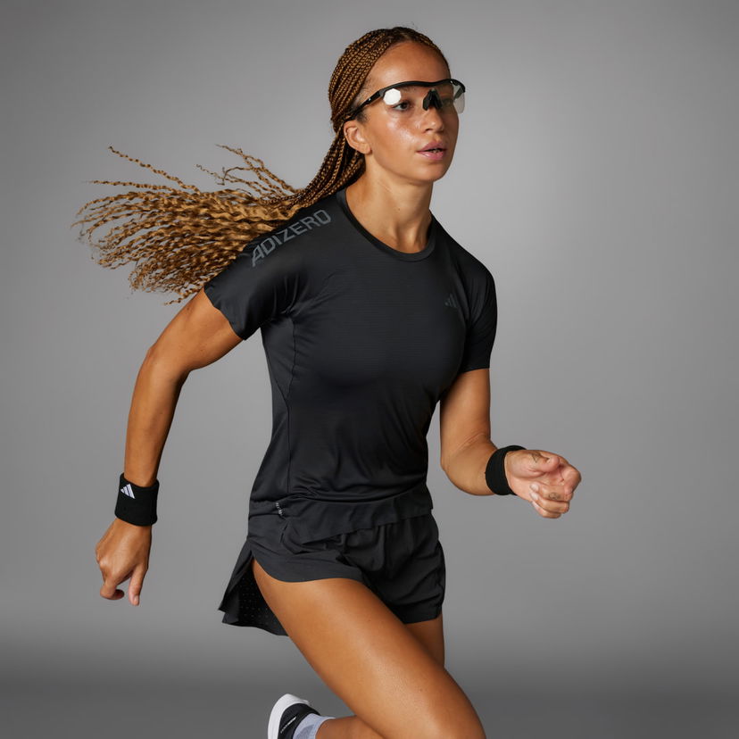 T-shirt adidas Performance Adizero Running Tee Svart | IK9710
