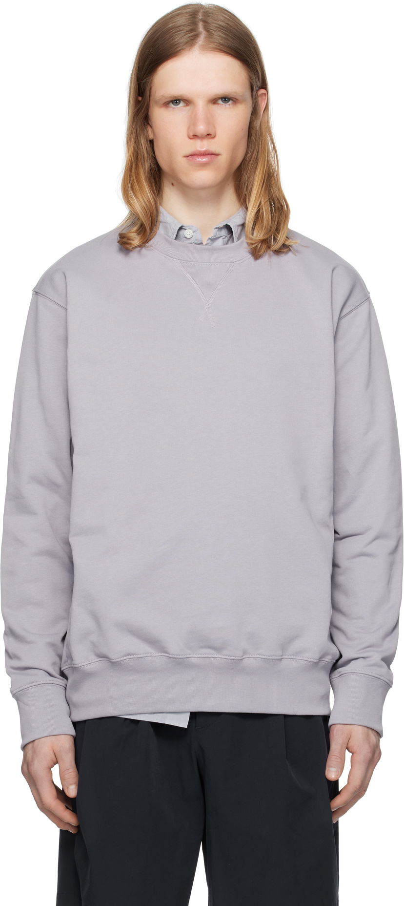 Sweatshirt NORSE PROJECTS Norse Standard Sweatshirt Purpur | N20-1373
