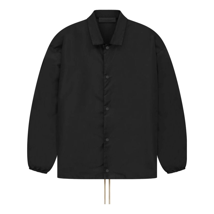 Vindjacka Fear of God Essentials Collection Coaches Jacket Svart | 202SP232010F