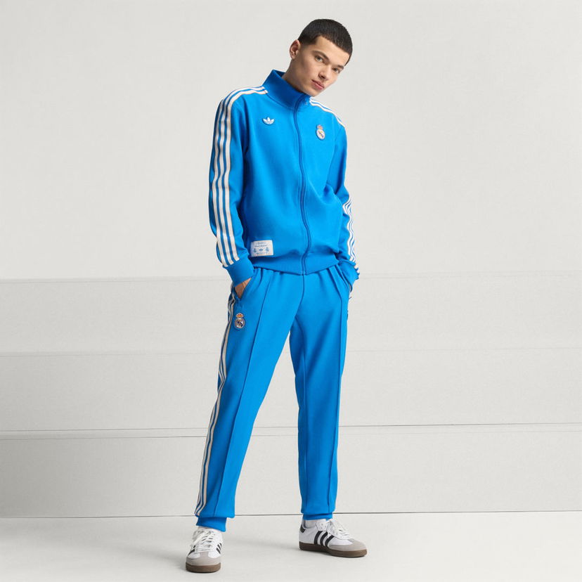 Träningsoverall adidas Performance Real Madrid Terrace Icons Track Top Blå | JN3058